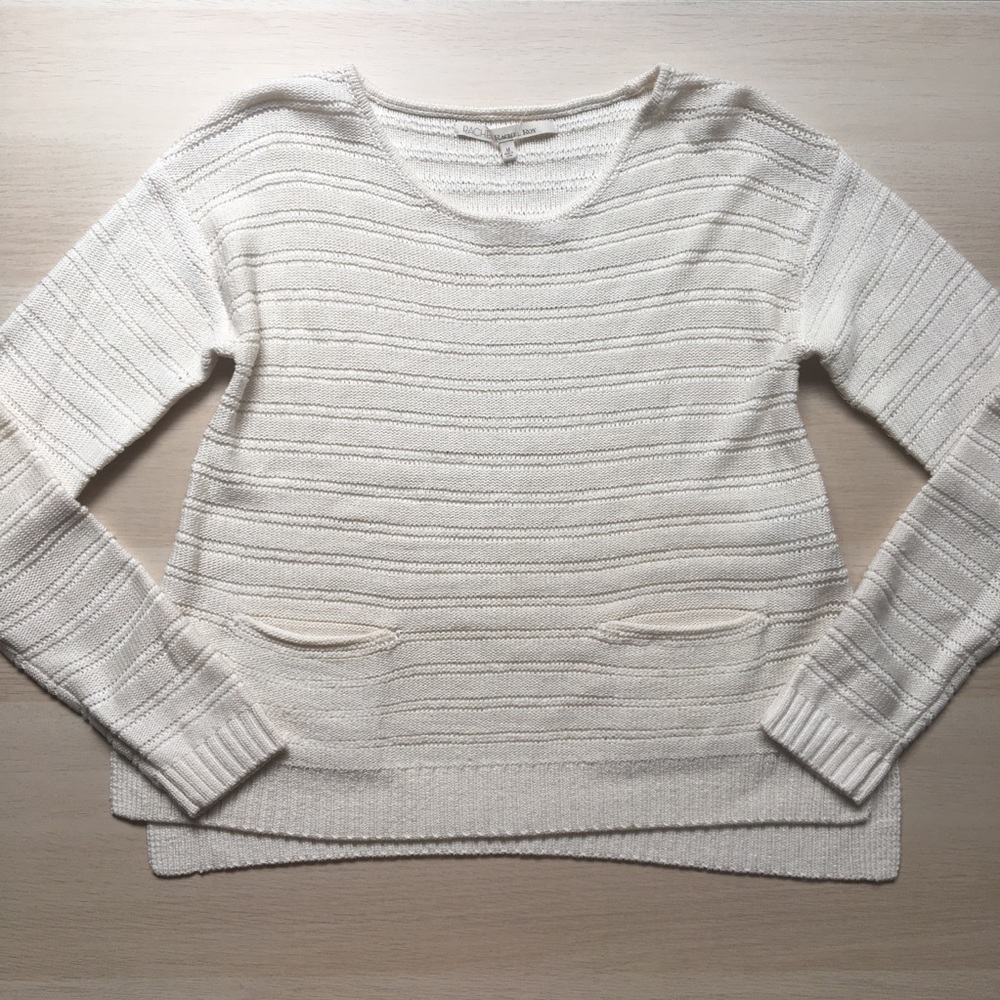 Women’s Rachel Roy Lightweight Sweater Cream, Str… - image 2